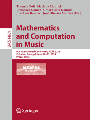cover image of Mathematics and Computation in Music